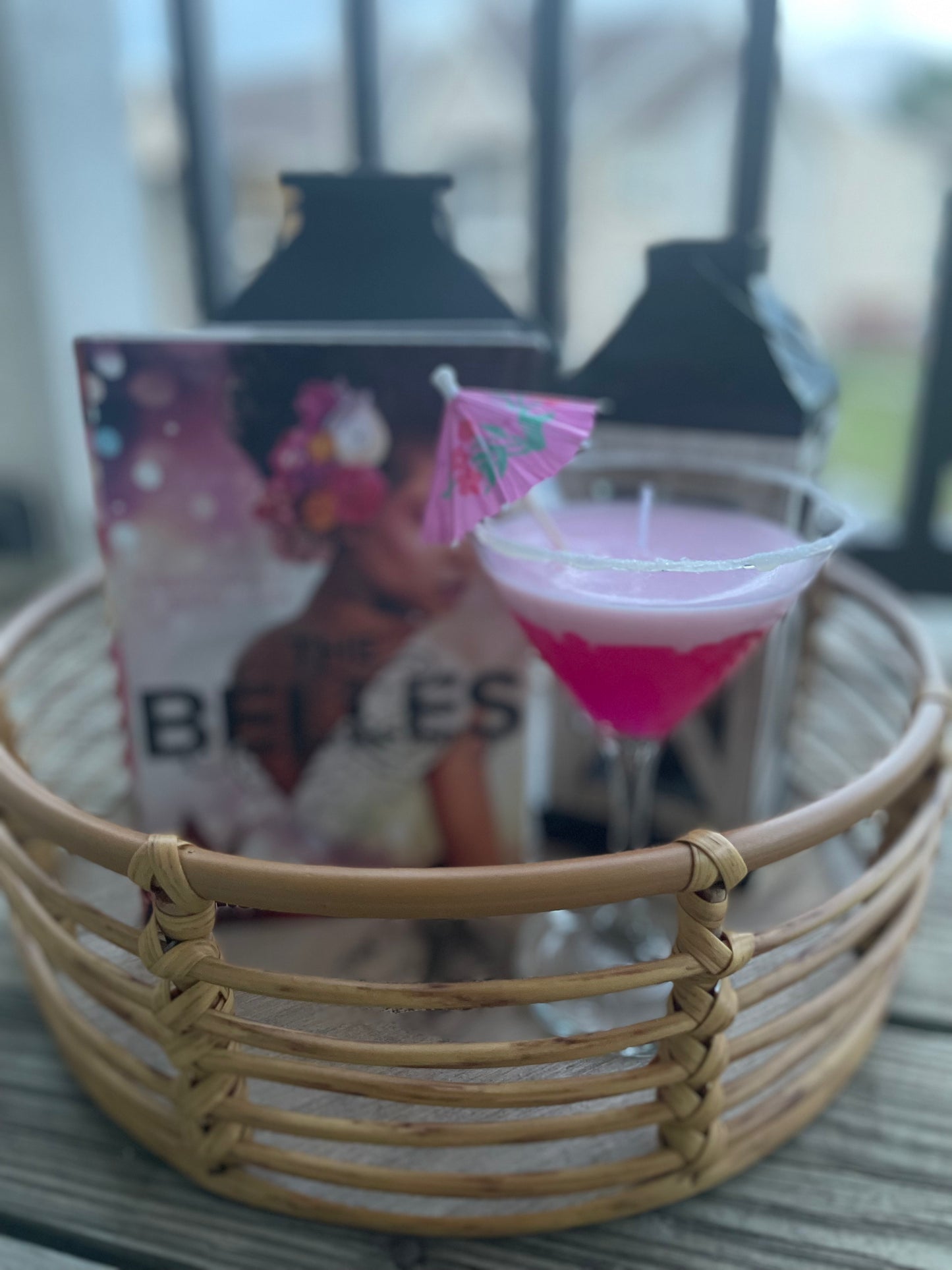 Pink Martini Candle