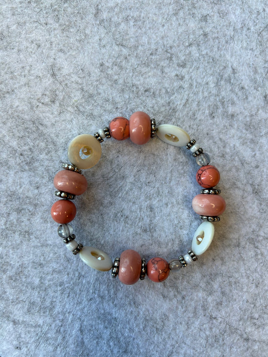 Peony Pink Bracelet