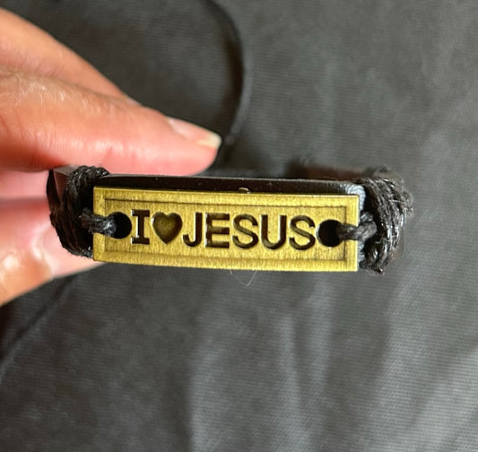 I Love Jesus Bracelet