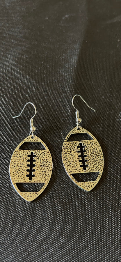Football Time Earrings
