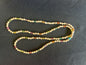 Brown Flower Lanyard
