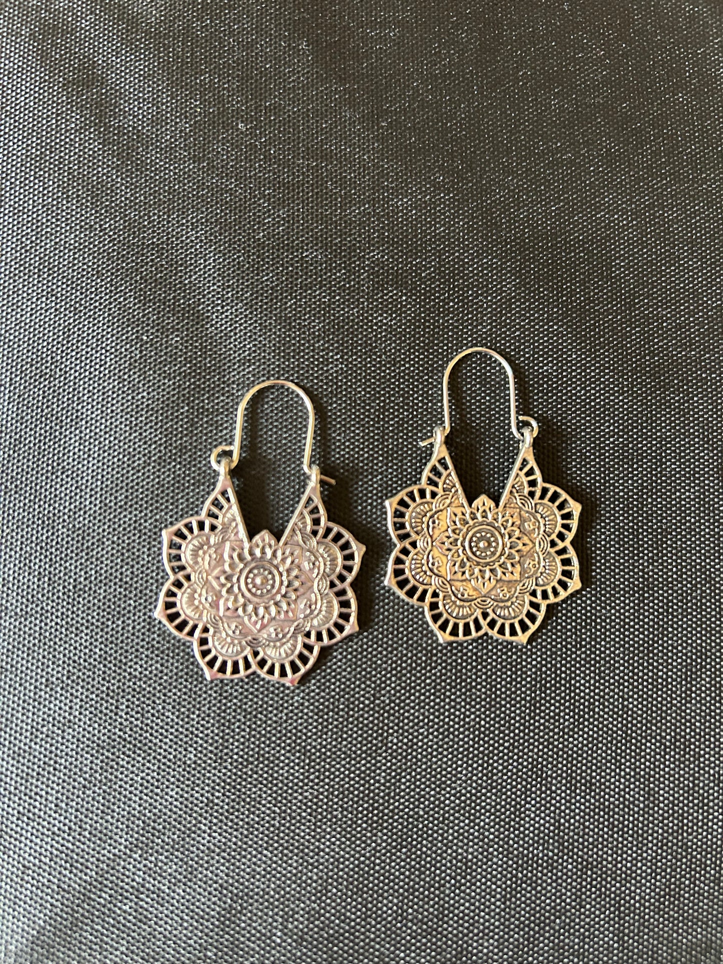 Bohemian Silver Earrings