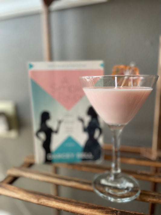 Sweet Pink Favor Candle