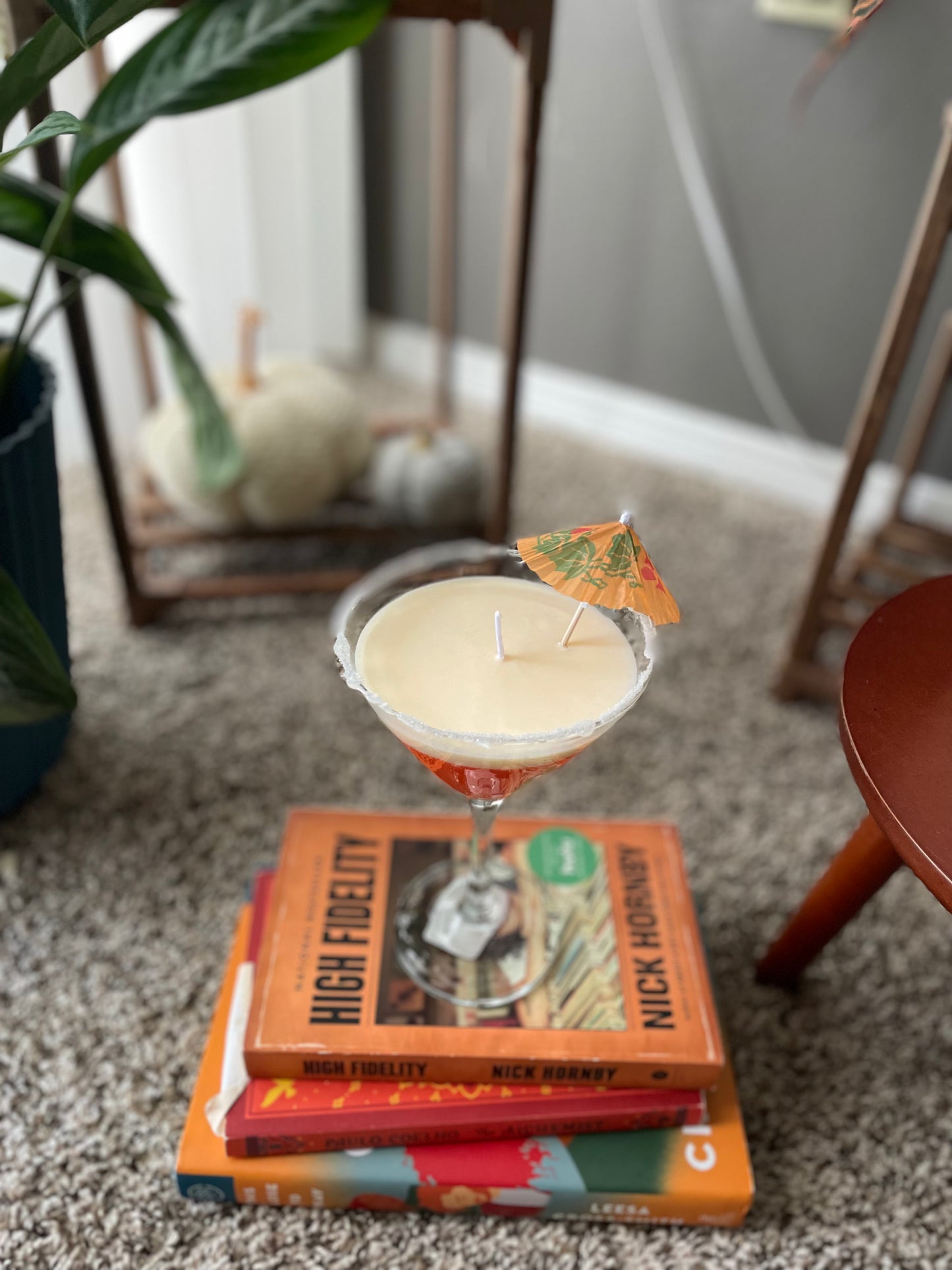 Orange Martini Candle