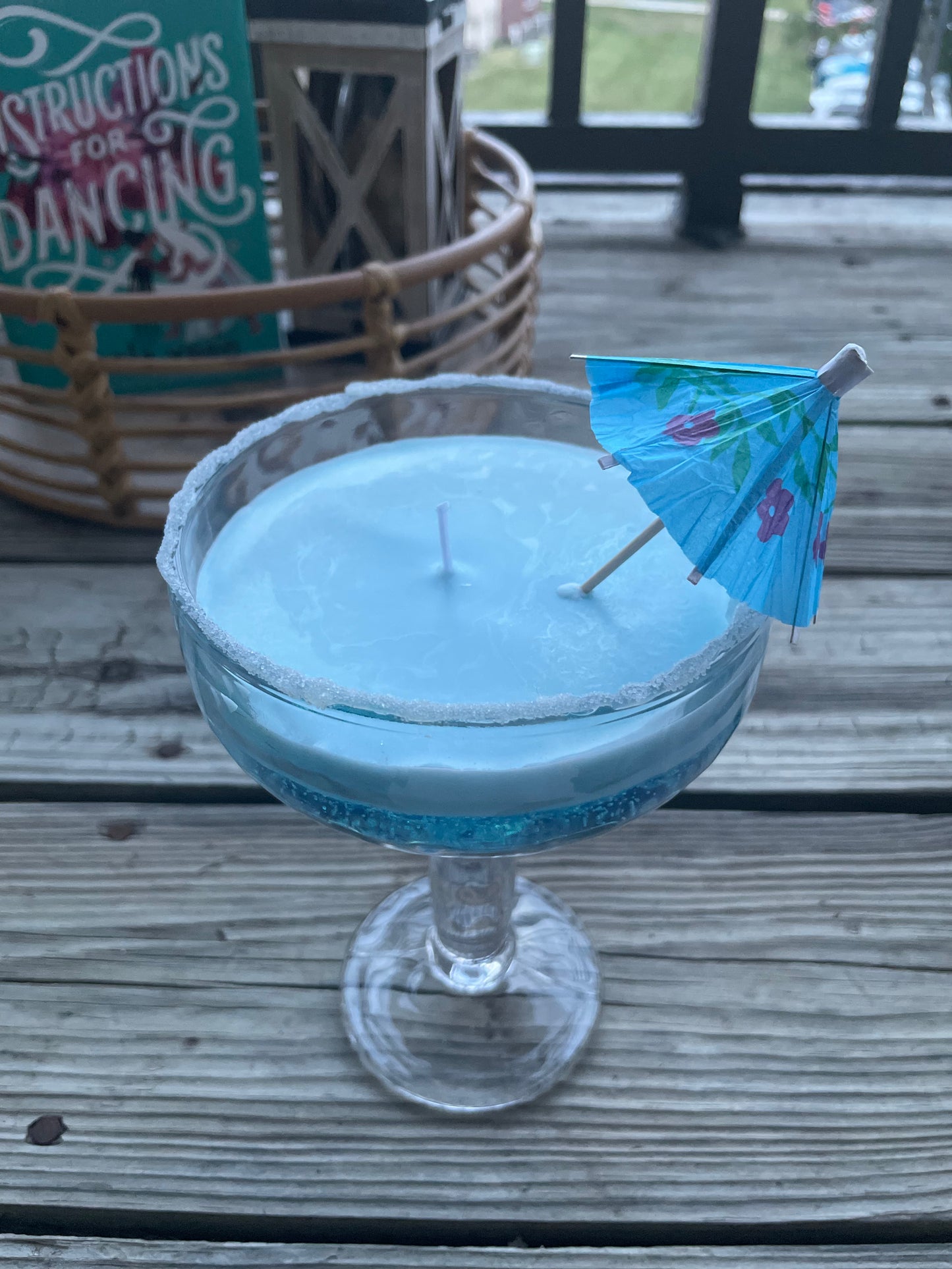 Blue Margarita Candle
