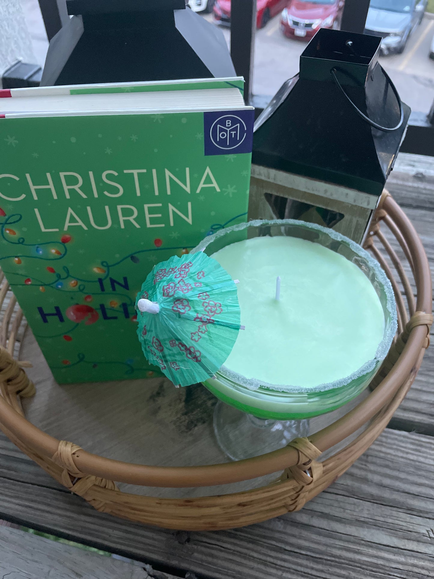 Green Margarita Candle