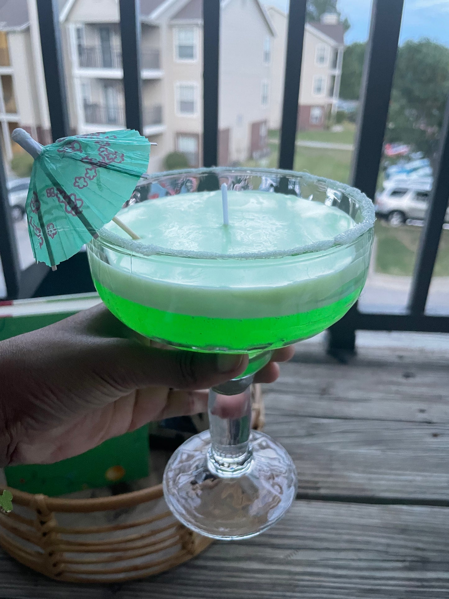 Green Margarita Candle
